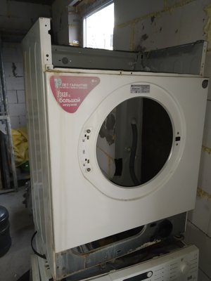 Б/у корпус на пральну машину Lg 0001 фото