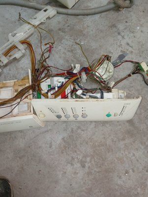 Вживаний модуль управління пральною машиною Zanussi. 451515651 132219820 W1A30106 4020*E фото