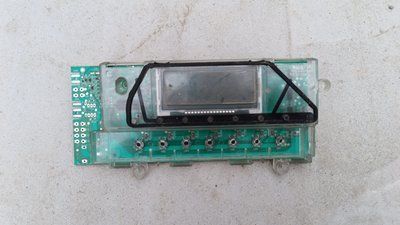 Б/У Модуль індикації пральної машини Whirlpool LCDJ15J BLU. 72060160025070710951 2002*E фото