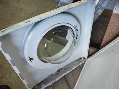 Б/У Передній метал корпусу пральної машини Samsung wf7600naw 2103*E фото