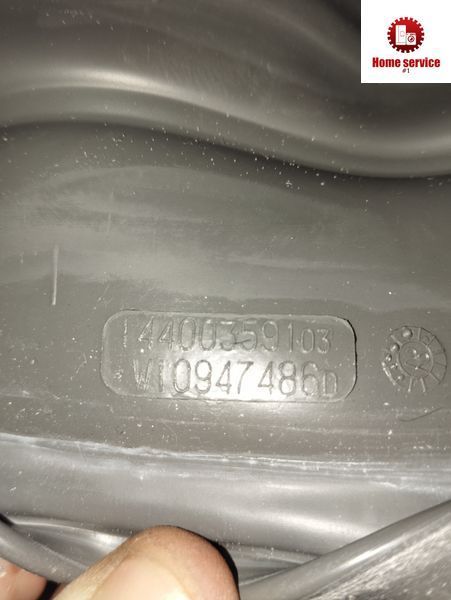 Б/У Манжета (резина) люка W10915736 для стиральной машины Whirlpool (481010947486) 2661*E фото