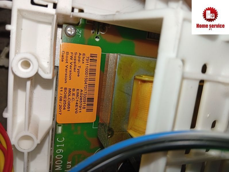 Вживаний модуль керування двигуном пральної машини AEG  A02857911 EMC14EVO MOLC0661 BOIE2504 3920*E фото