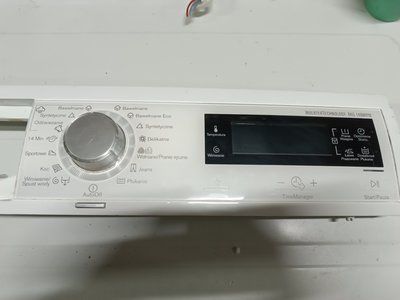 Б/У Модуль індикації пральної машини Electrolux 108677701, 108677801,  +перемикач режимів (як на фото) 3011*E фото
