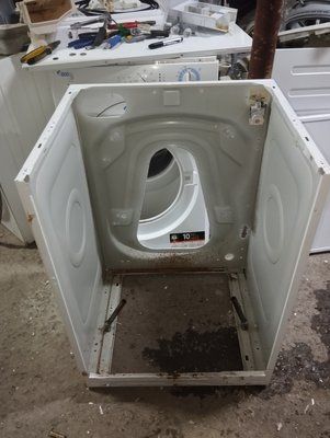 Б/У Корпус на пральну машину Whirlpool 51 см без переднього металу 2663*E фото