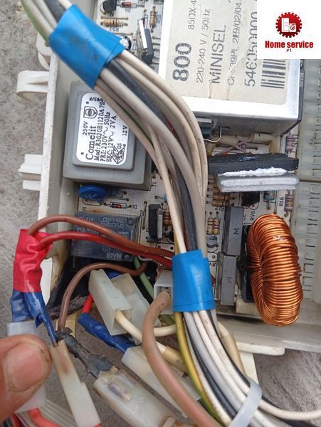 Б/У Комплект электроники после ремонта на стиральную машину Ardo SE 810 4222*E фото