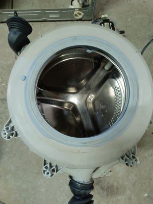 Б/У Бак на пральну машину Beko 281665 підшипники хороші 1951*E фото