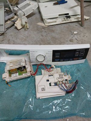 Вживаний комплект електроніки для пральної машини Electrolux DualCareSystem. Інвертор 3973*E фото