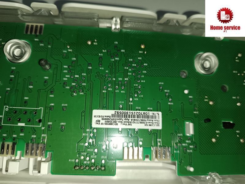 Б/У Модуль індикації пральної машини Electrolux 108677742, 108677848 +перемикач режимів (як на фото) 3013*E фото