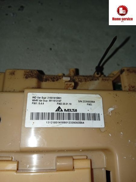 Б/У Модуль управления стиральной машины Indesit, Ariston, Whirlpool.  21501415801 W11513147 FW1:8.4.4 FW2:35.01.10 S/N: 2339303564 3774*E фото