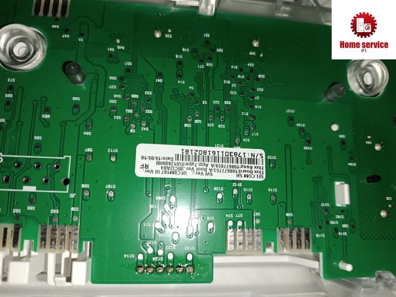 Б/У Модуль индикации стиральной машины Electrolux 108677753, 108677859 +переключатель режимов (как на фото) 3014*E фото