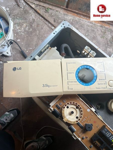 Вживані запчастини до пральної машини LG WD-10302 SUP. Розбирання пральної машини LG WD-10302 SUP.     LG WD-10302 SUP за запчастинами 4076*E фото