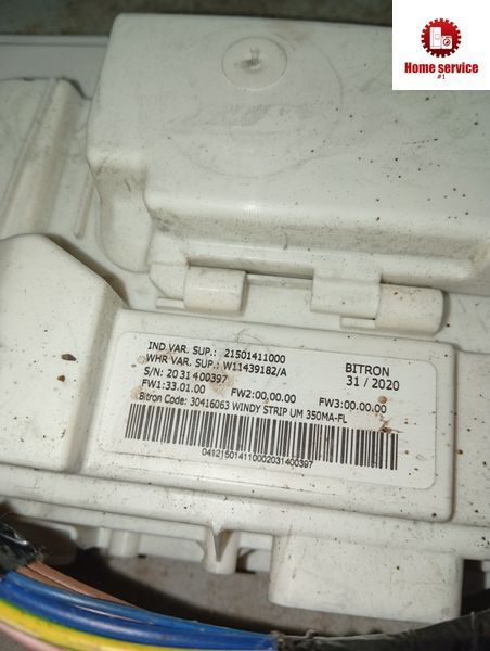 Б/У Модуль управления стиральной машины Indesit OMTWSA 61052 W   21501411000 W11439182 S/N: 2031400397 3826*E фото