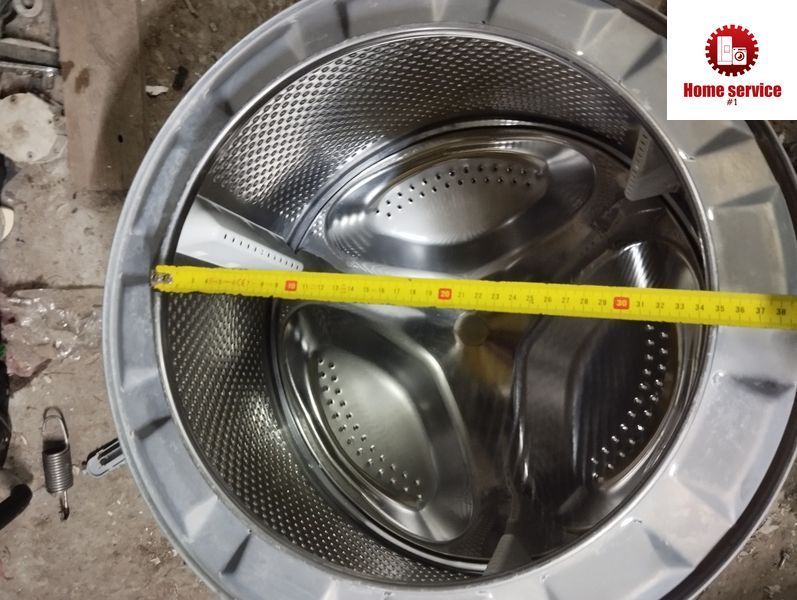 Б/У Барабан без крестовины на стиральную машину Whirlpool, Indesit, Ariston 31.5 см 2667*E фото