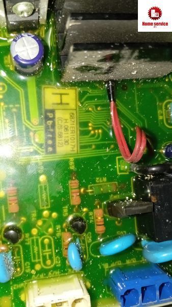Вживаний силовий модуль без індикації для пральної машини LG. 5871ER1017H 4077*E фото