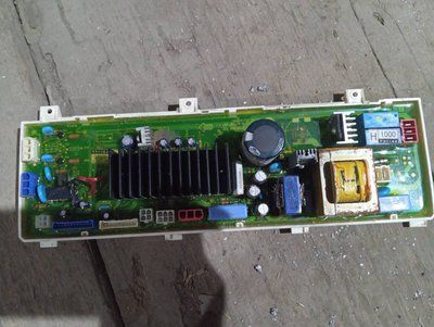 Вживаний силовий модуль без індикації для пральної машини LG. 5871ER1017H 4077*E фото
