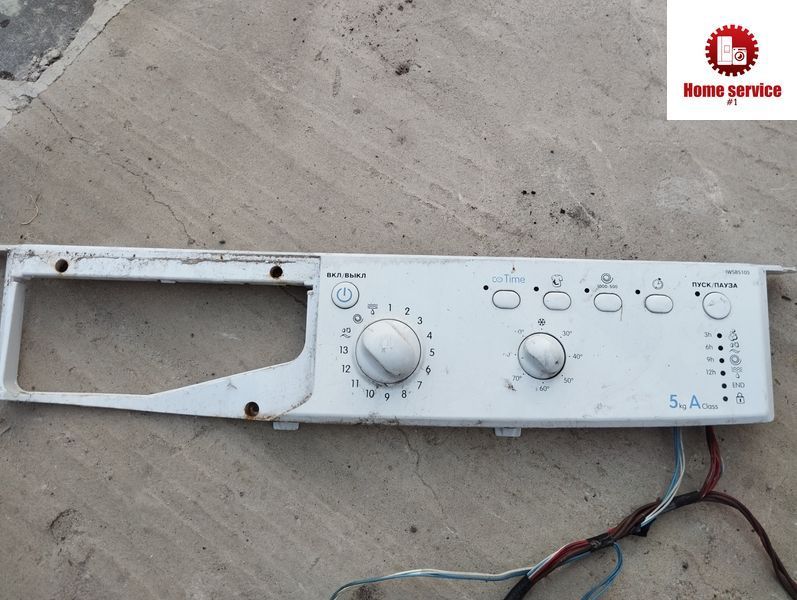 Б/У Модуль індикації  Code:16200284900 SW:03.03.34 S/N: 12345 08505  30412738 - BASIC WM LED 2M На пральну машину Indesit 2419*E фото