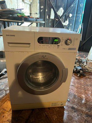 Вживані запчастини до пральної машини Samsung WF6452S6V  Розбирання пральної машини Samsung WF6452S6V.  Samsung WF6452S6V за запчастинами 3778*E фото