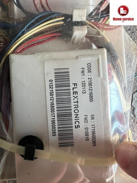 Б/У Модуль управления стиральной машини Indesit EWDE 71280 Code:16200339800 S/N:1726300664   3878*E фото