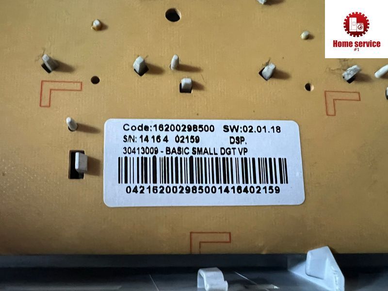 Б/У Модуль управления стиральной машини  Indesit IWSD61051 Code:16200298500 S/N:1416402159  Code:21501175301 SW:160302 3928*E фото