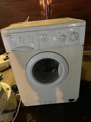 Вживані запчастини до пральної машини Indesit WG434TX  Розбирання пральної машини Indesit WG434TX.     Indesit WG434TX за запчастинами 3879*E фото