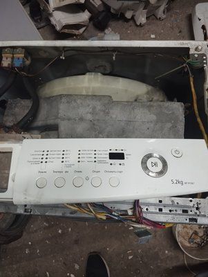 Б/У Лицьова панель без модуля на пральну машину Samsung WF-R1061 3319*E фото