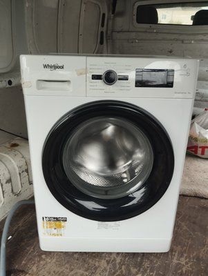 Б/У Запчастини на пральну машину Whirlpool FWSG61083WBV .  Розбирання пральної машини Whirlpool FWSG61083WBV .  Whirlpool FWSG61083WBV за запчастинами 3469*E фото