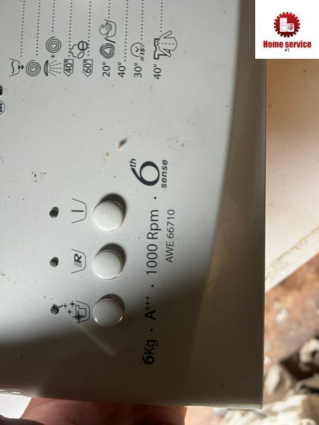 Вживаний модуль управління пральною машиною Whirlpool AWE 66710 Модель: 859376210041 400010595772 3929*E фото
