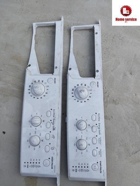 Б/У Модуль индикации для стиральной машины Indesit Code:162003174.00 SW:03.04.43 S/N: 1437 5 15895 30413318 1957*E фото