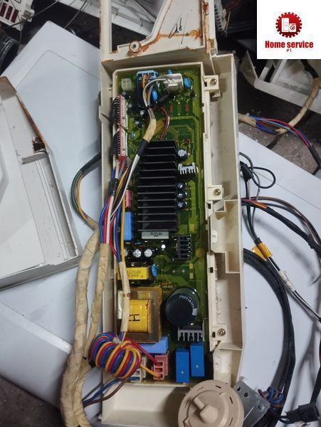 Б/У Модуль управління пральної машини LG WD-12170ND та інші моделі. Прямий привід. 6870EC9082B 3519*E фото