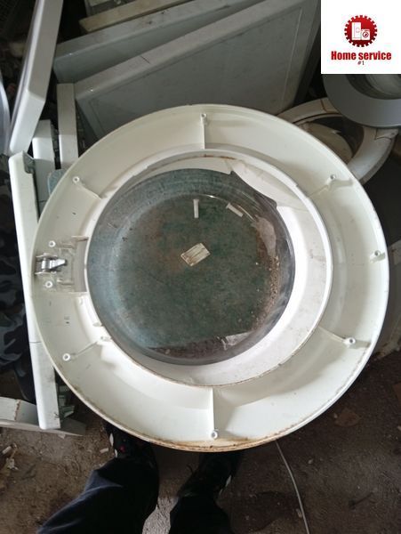 Вживана передня окантовка люка пральної машини Samsung DC63-00868A 4012*E фото