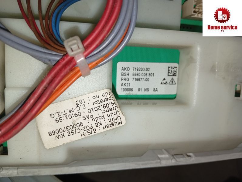 Вживаний модуль управління пральної машини Siemens, Bosch716200-025560006901716677-00 4212*E фото