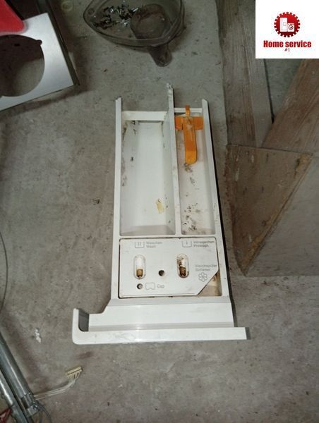 Б/У Порошкоприемник ( лоток) на стиральную машину Miele W1. 7826626 3830*E фото