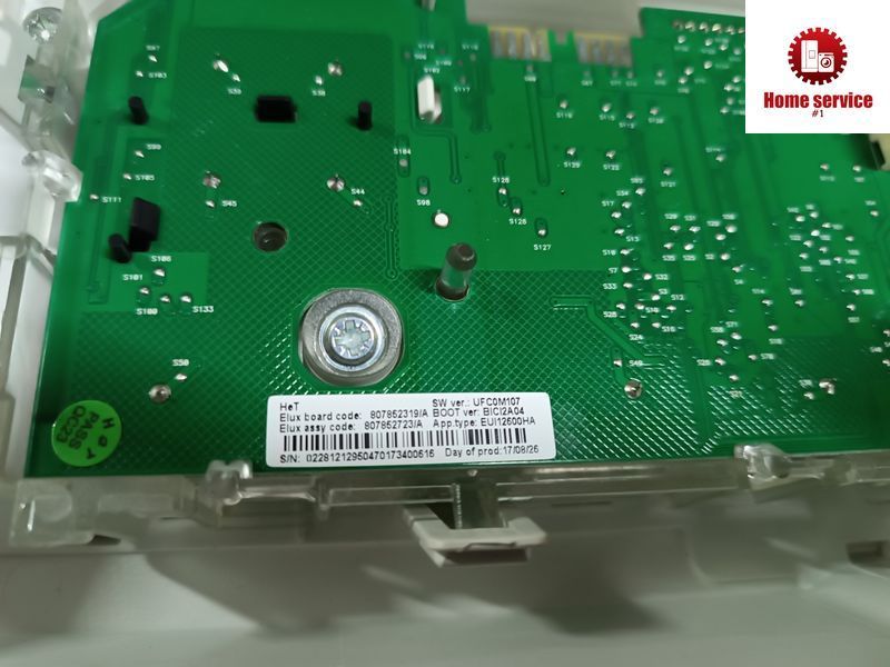 Б/У Модуль індикації пральної машини Electrolux 807852319/А, 807852723/А. +перемикач режимів (як на фото) 2970*E фото