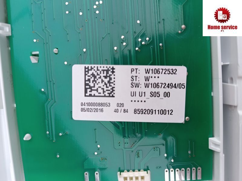 Б/У Модуль индикации стиральной машины Whirlpool W10672532, W10672494/05 2920*E фото