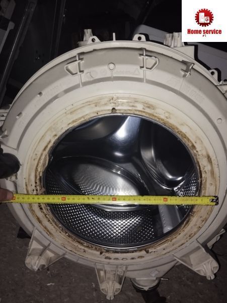 Б/У Бак на стиральную машину Whirlpool. 461971409591 MG 074396 3571*E фото
