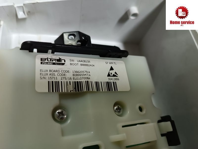 Б/У Модуль індикації пральної машини AEG 136620579/А, 808995947/А. +перемикач режимів (як на фото) 2971*E фото