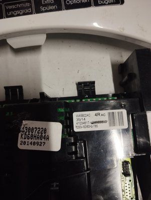 Б/У Силова плата управління пральної машини Candy GSF 138 TWC3  з сушкою. WA5802AC 41034617 3622*E фото