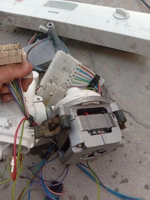 Б/У Двигатель з улиткой на посудомойку Bosch.5600.010630 4382*E фото