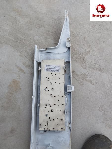 Б/У Модуль індикації для пральної машини Indesit Code:21014439901 SW:01.00.06 S/N: 0090812 072277 1960*E фото