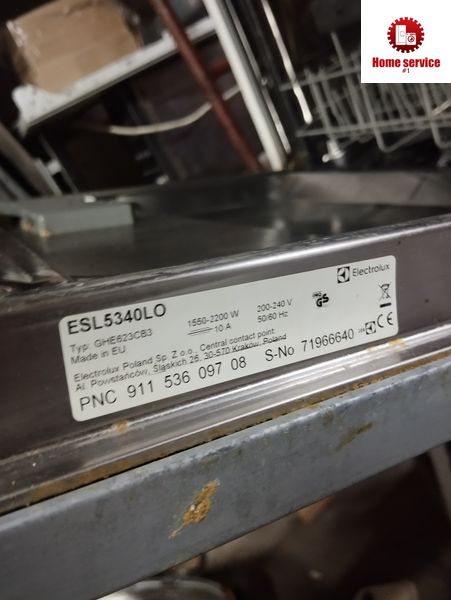 Б/У Посудомоечная машина Electrolux ESL5340LO  Typ: GHE623CB3. по запчастям.  Разборка посудомоечной машины Electrolux ESL5340LO  Typ: GHE623CB3  Запчасти на посудомоечную машину  Electrolux ESL5340LO  Typ: GHE623CB3 2424*E фото