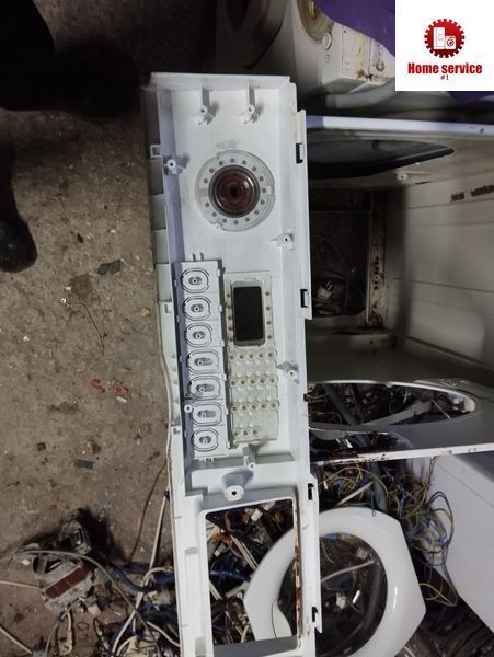 Б/У Лицьова панель без модуля пральної машини Samsung wf7452uv 2425*E фото