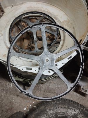 Б/У Шків 5550008386 на пральну машину Bosch, Siemens 2675*E фото