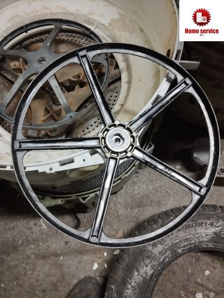 Б/У Шків 5550008386 на пральну машину Bosch, Siemens 2675*E фото