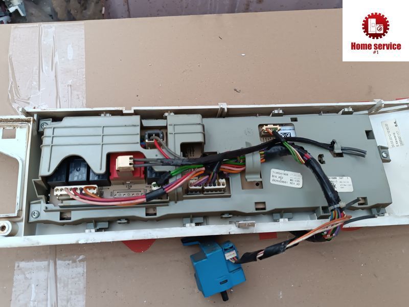 Б/У Модуль управления стиральной машины Beko 7126341900, 2898909117 2825*E фото