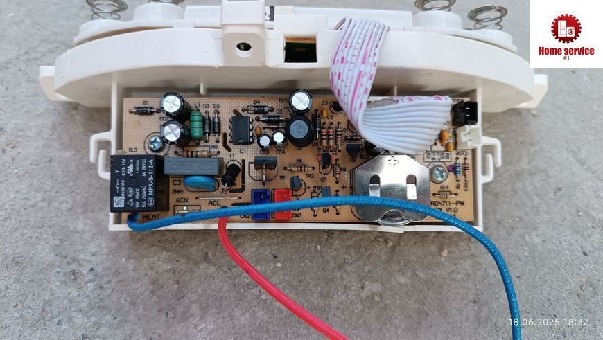 Б/У Модуль управления + индикация мультиварки philips HD3077/40  3176*E фото