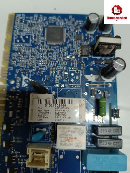 Б/У Модуль управління пральної машини Electrolux А01163339/А 2977*E фото