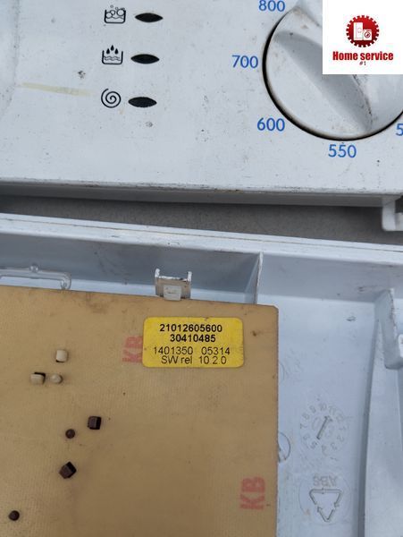 Б/У Модуль індикації пральної машини Indesit  21012605600 30410485 1401350 05314  1965*E фото