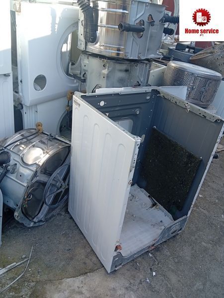 Б/У Корпус на стиральную машину LG без переднего металла. 50 см . Под 3 амортизатора . Дно - пластик . 3987*E фото