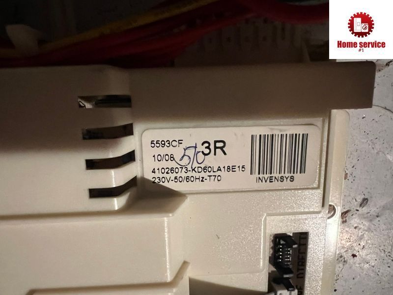 Вживаний модуль управління пральною машиною Candy GO 510/1-16S 4314BA 41024024  5593CF 10/08 41026073-KD60LA18E15 3837*E фото