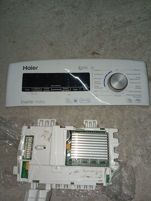 Б/У Комплект електроніки на пральну машину Haier, Candy. Інвертор . Вертикальним завантаженням. 3728*E фото